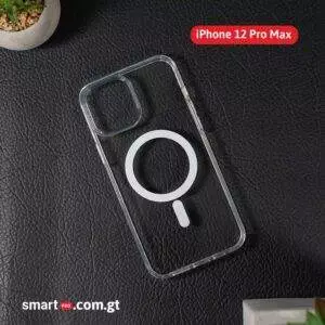 iphone12promax-acrylic-case-magsafe Estuche para iPhone 12 Pro Max - TPU Acrylic Magsafe