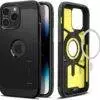 Estuche para iPhone 14 Pro - Spigen Tough Armor MagFit Black