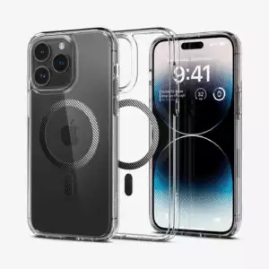 spigen-ultrahybrid-magfit-carbonfiber-1 Estuche para iPhone 14 Pro - Spigen Ultra Hybrid MagFit