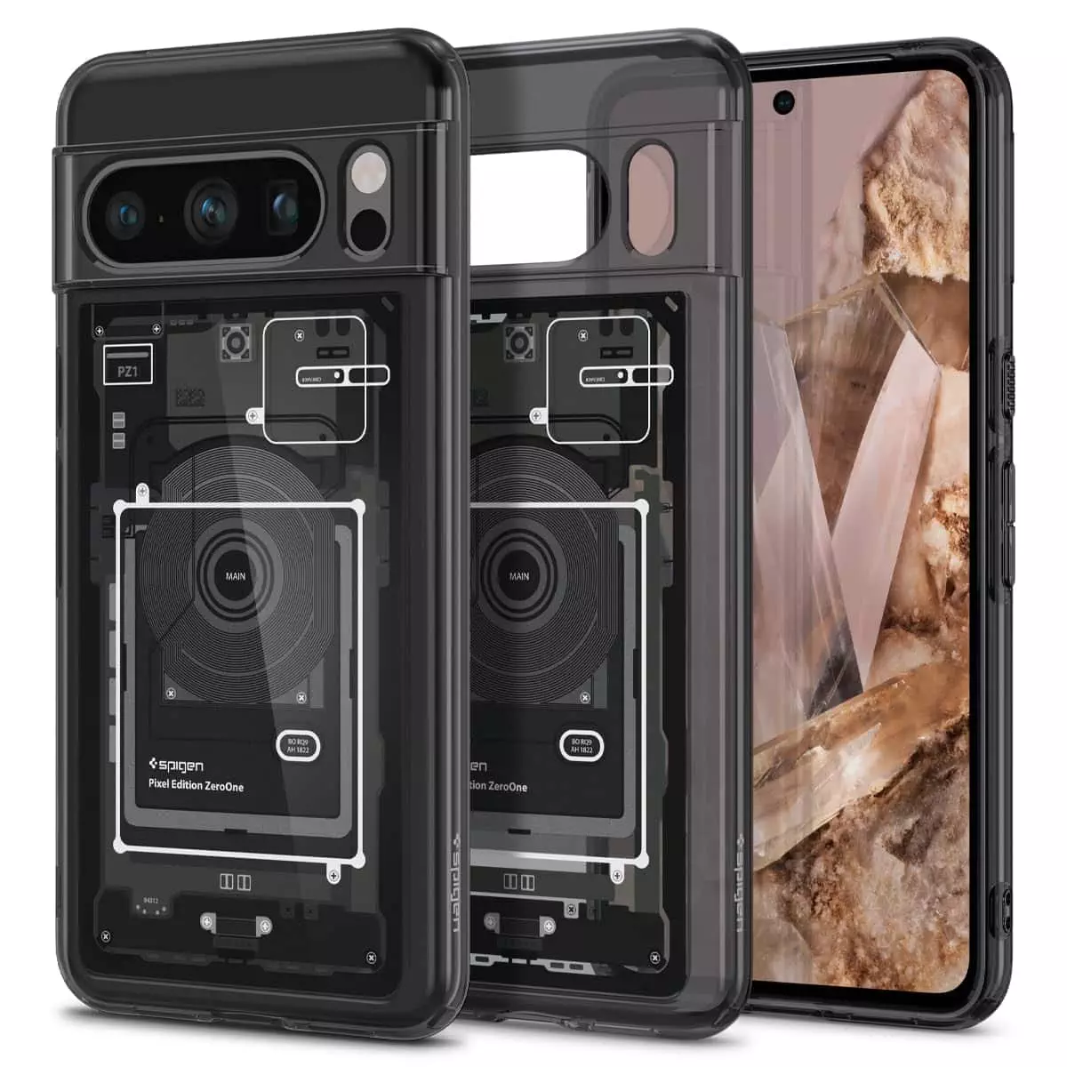 Estuche para Pixel 8 Pro - Spigen Ultra Hybrid Zero One