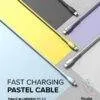 Cable Ringke Pastel Carga Rápida C to Lightning 1.2m