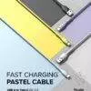 Cable Ringke Pastel Carga Rápida USB A to C 2m