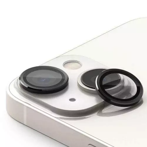 Protector de Cámara para iPhone 14 Plus - Ringke Frame Glass Black