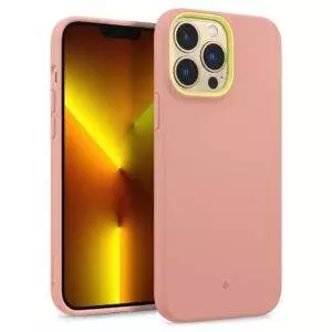 caseology-iphone13promax-nanopop-peachpink-1 Estuche para iPhone 13 Pro Max - Caseology Nano Pop
