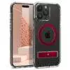 Estuche para iPhone 15 Pro Max Caseology - Capella Mag Kickstand Clear
