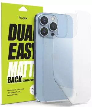 ringke-iphone13promax-dualeasy-1 Protector Trasero para iPhone 13 Pro Max - Ringke Dual Easy Matte Black