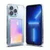 Estuche para iPhone 13 Pro Max - Ringke Fusion Card Clear