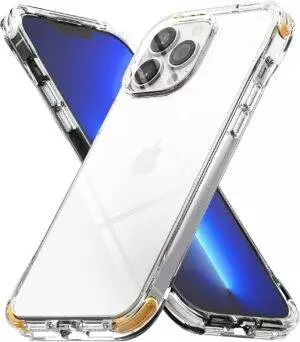 ringke-iphone13promax-fusionwhite-yellow-1 Estuche para iPhone 13 Pro Max - Ringke Fusion Plus