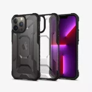 ringke-iphone13promax-nitroforce-matteblack-1 Estuche para iPhone 13 Pro Max - Spigen Nitro Force Matte Black
