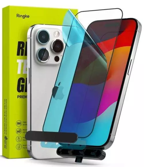 Protector de Pantalla para iPhone 15 Pro Max - Ringke Full Cover Glass