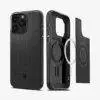 Estuche para iPhone 15 Pro Max - Spigen Mag Armor MagFit Matte Black