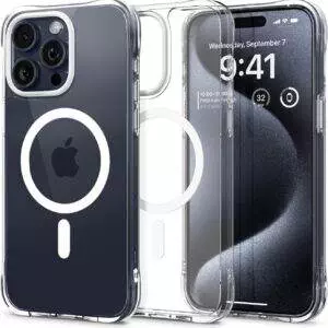 Estuche para iPhone 15 Pro Max - Spigen Ultra Hybrid S