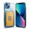 Estuche para iPhone 13 - Ringke Fusion Card Clear