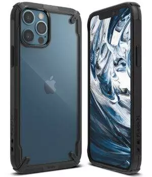 ringke-iphone12pro-fusionx-black-1 Estuche para iPhone 12 / Pro - Ringke Fusion-X