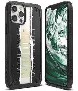 ringke-iphone12pro-fusionxdesign-routine-1 Estuche para iPhone 12 / Pro - Ringke Fusion-X Design