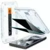 Protector de Pantalla para Galaxy S24 Ultra - Spigen GLAS.tR EZ Fit Privacy (Pack de 2)