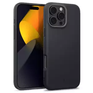 caseology-iphone16promax-nanopopmag-blacksesame-1 Estuche para iPhone 16 Pro Max - Caseology Nano Pop Mag
