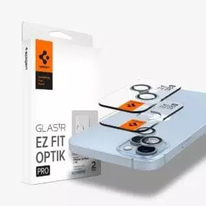 Protector de Cámara para iPhone 15 / 15 Plus - Spigen Optik Pro EZ Fit