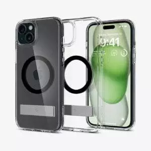 Estuche para iPhone 15 - Spigen Ultra Hybrid S MagFit