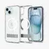 Estuche para iPhone 15 - Spigen Ultra Hybrid S MagFit