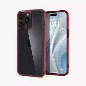 Estuche para iPhone 15 Pro - Spigen Ultra Hybrid MagFit
