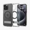 Estuche para iPhone 15 Pro - Spigen Ultra Hybrid S MagFit