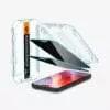 Protector de Pantalla para iPhone 16 - Spigen GLAS.tR EZ Fit Privacy (Pack de 2)