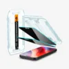 Protector de Pantalla para iPhone 16 Pro Max - Spigen GLAS.tR EZ Fit Privacy (Pack de 2)