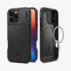 Estuche para iPhone 16 Pro Max - Spigen Optik Armor MagFit