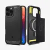 Estuche para iPhone 16 Pro Max - Spigen Rugged Armor MagFit