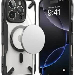 Estuche para iPhone 16 Pro - Ringke Silicone Magnetic