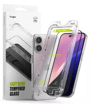 Protector de Pantalla para iPhone 16 Plus / 15 Plus - Ringke Easy Slide Tempered Glass (Pack de 2)