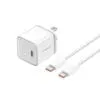 Baseus GaN5S Fast Charger 1C 30W US Moon White