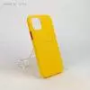Estuche iPhone 12 / iPhone 12 Pro - Hole Case Amarillo