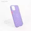 Estuche iPhone 12 Mini - Hole Case Lila