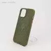 Estuche iPhone 12 Pro Max - Hole Case Grass Green
