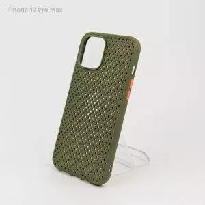 iphone12promax-holecase-verde-1 Estuche iPhone 12 Pro Max - Hole Case Grass Green