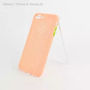 Estuche para iPhone 7 / iPhone 8 - Hole Case Coral