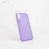 Estuche iPhone X - iPhone XS - Hole Case Lila