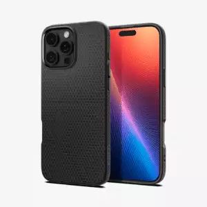 spigen-iphone16promax-liquidair-matteblack-1 Estuche para iPhone 16 Pro Max - Spigen Liquid Air